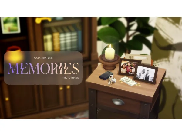 Maxis Match PHOTO FRAME MEMORIES - The Sims 4 Custom Content
