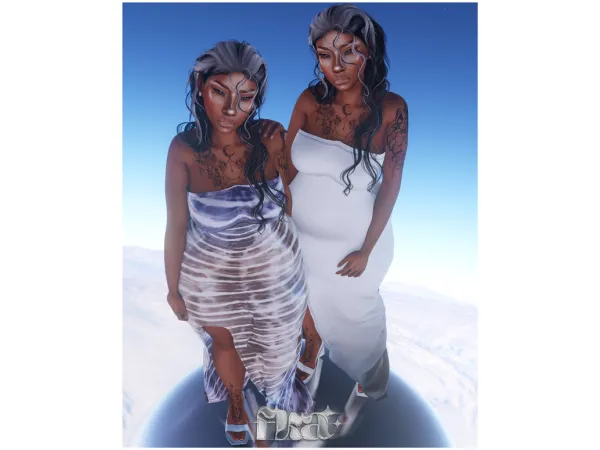 Alpha FKA PRESENTS Leatheress Outfit - The Sims 4 Custom Content