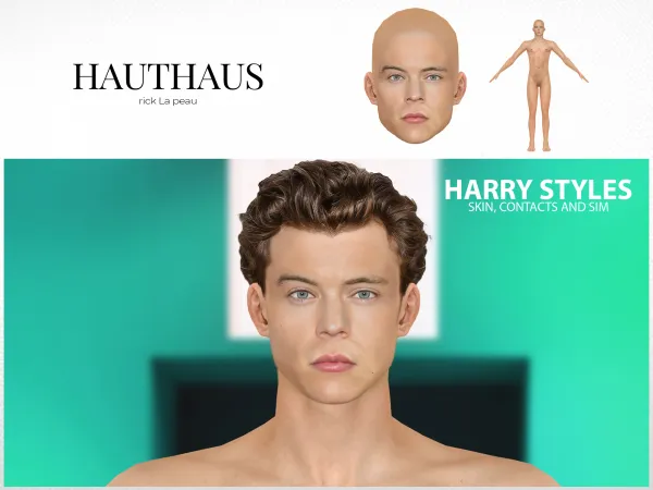 Harry Styles 2013 - Skin and Sim (ULTRA REALISTIC) by Hauthaus