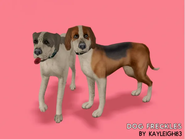 Four sets of nose freckles for Sims best friend - The Sims 2 Custom Content