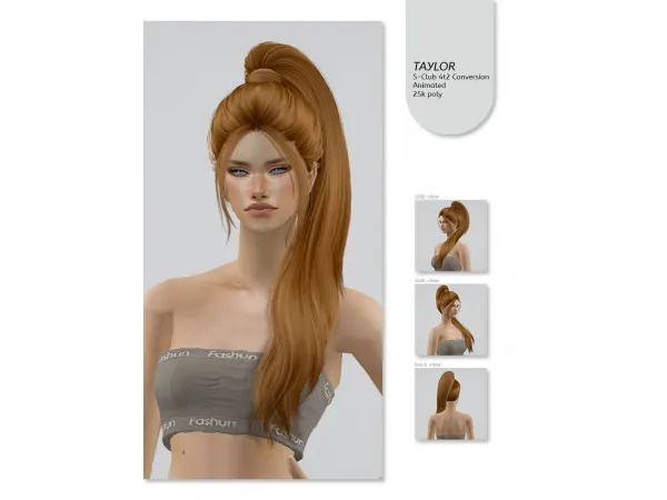 S CLUB TAYLOR 4T2 LILROISIN - The Sims 2 Custom Content