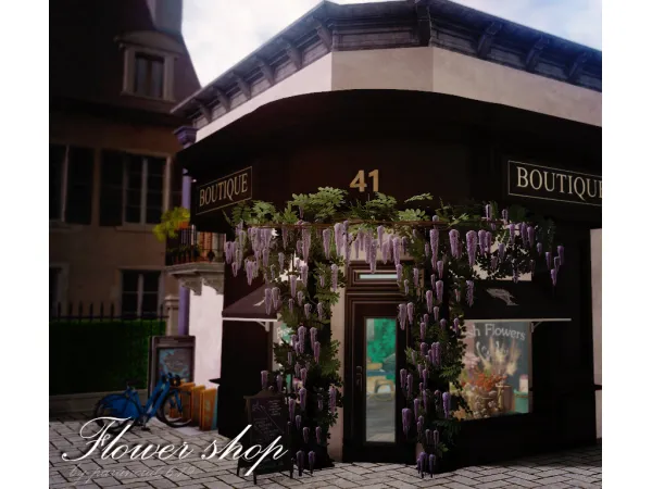 Flower shop - The Sims 2 Custom Content
