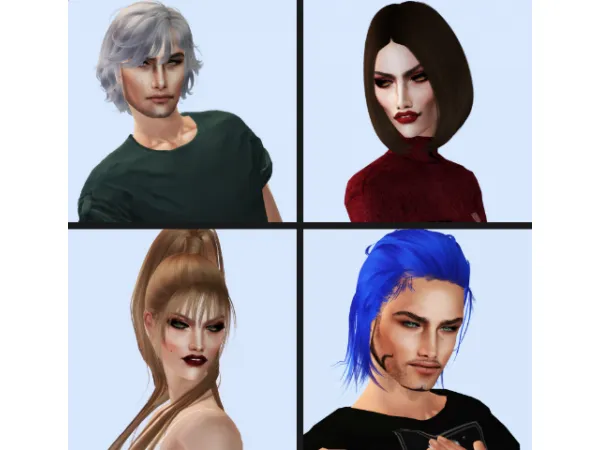 4 Sims willing to get a new home 3 - The Sims 2 Custom Content