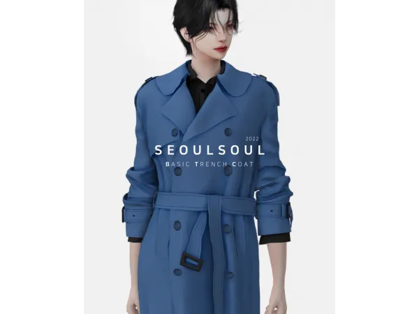 BASIC TRENCH COAT by seoulsoul