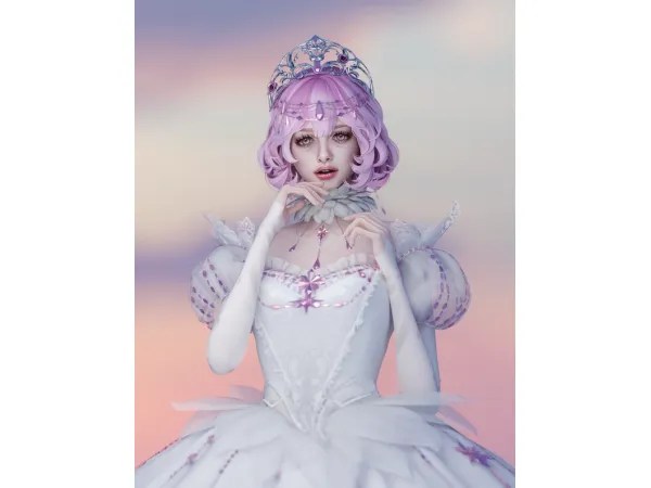 Alpha Shining Nikki Wonderful Night Of Doll Kingdom by Simsonico - The Sims 4 Custom Content