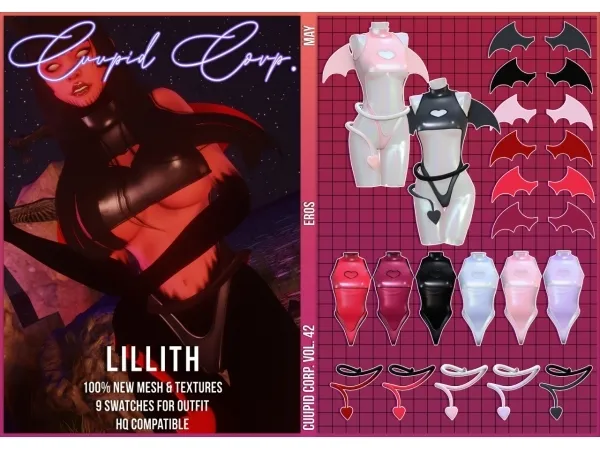 Alpha cuupid corp lillith - The Sims 4 Custom Content