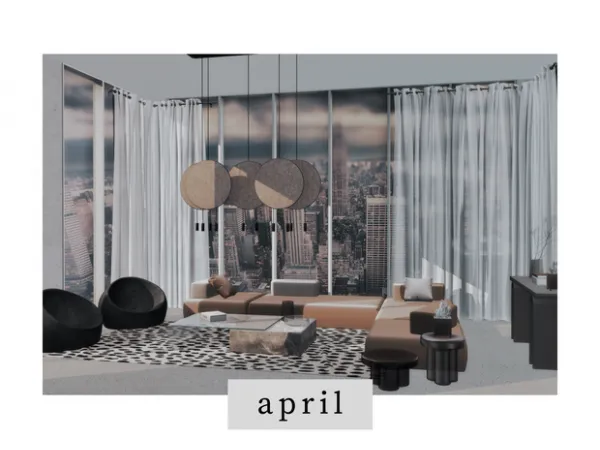 Alpha april x HEL Studio collab by simsfinds - The Sims 4 Custom Content