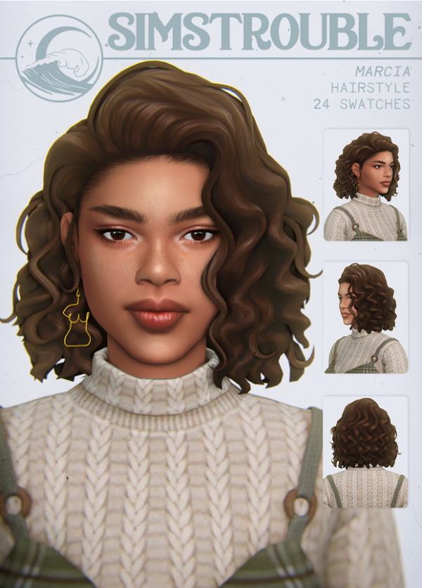 Maxis Match MARCIA by simsfinds - The Sims 4 Custom Content
