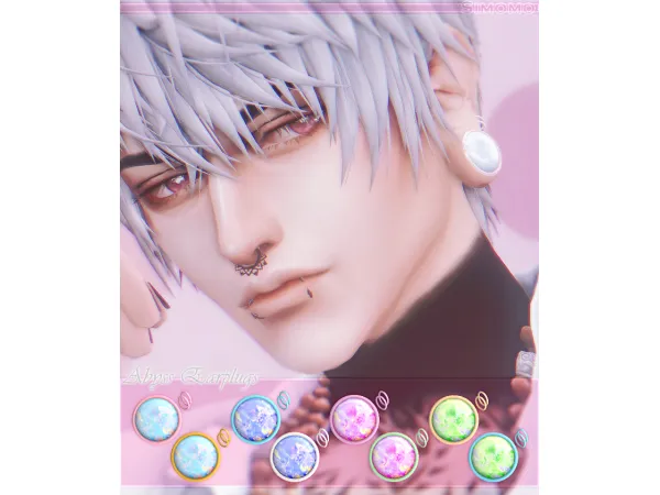 Maxis Match Abyss Earplug - The Sims 4 Custom Content