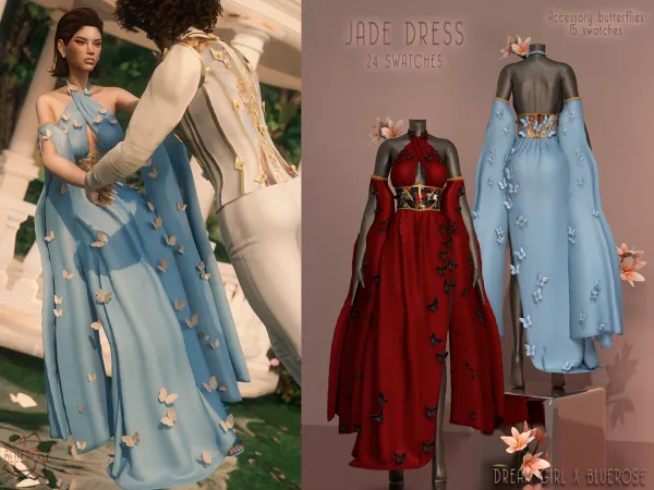 Jade Dress - BRsims x Dream Girl