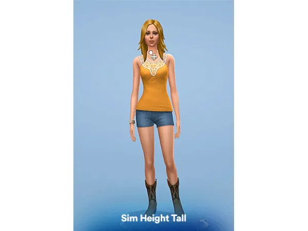 Mix Height Slider - The Sims 4 Custom Content