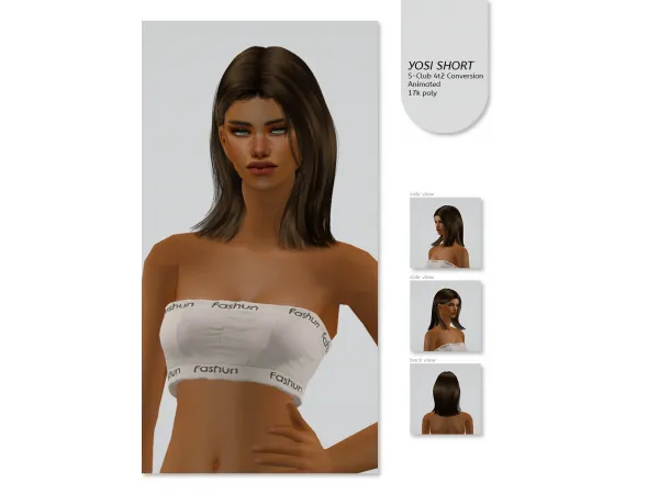 S CLUB 4T2 HAIR MESH DUMP LILROISIN - The Sims 2 Custom Content