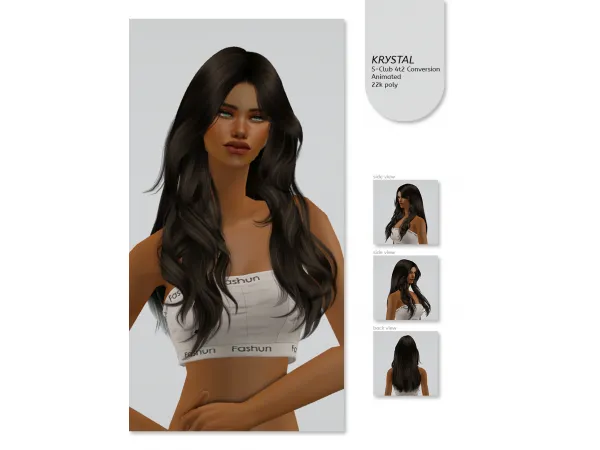 S CLUB 4T2 HAIR MESH DUMP LILROISIN - The Sims 2 Custom Content