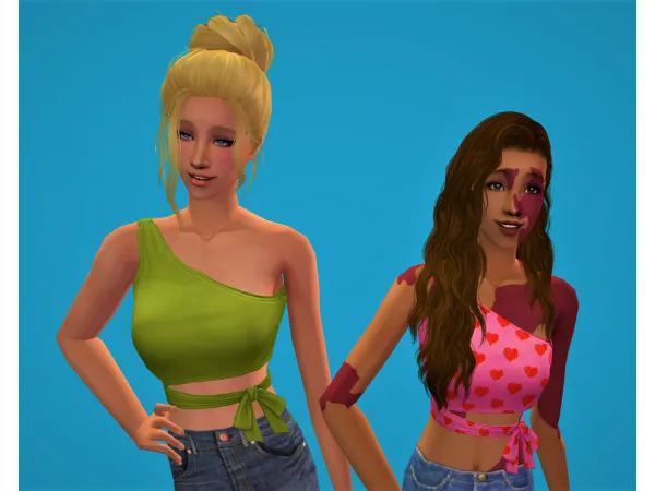 Trillykes Candy Sugar Pop Top 4t2 - The Sims 2 Custom Content