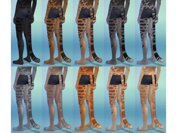 Maxis Match Feline Tails 20 by EachUisge - The Sims 4 Custom Content