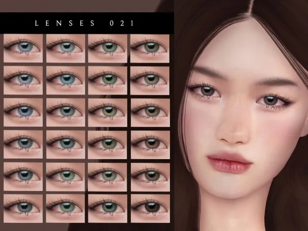 Alpha Lenses 021 by Lutessasims - The Sims 4 Custom Content