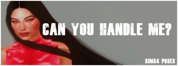 Alpha CAN YOU HANDLE ME by simsfinds - The Sims 4 Custom Content