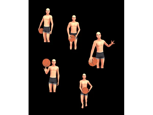 Mix Basketball - The Sims 4 Custom Content