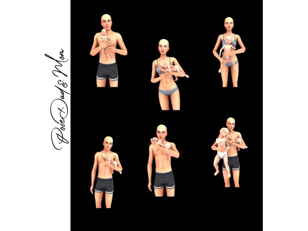 Maxis Match Dad Mom by lamontcreatorr - The Sims 4 Custom Content