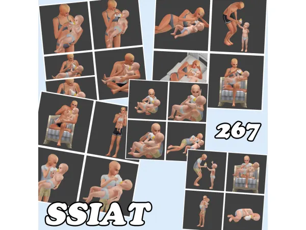 Mix 274)Baby well take care of you - The Sims 4 Custom Content