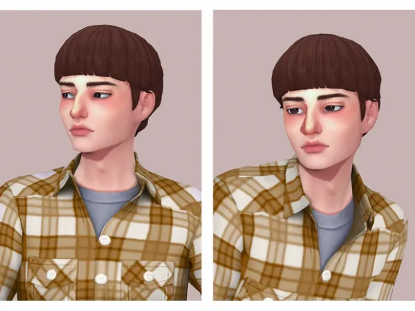 Maxis Match Will Hair by cloudcat - The Sims 4 Custom Content