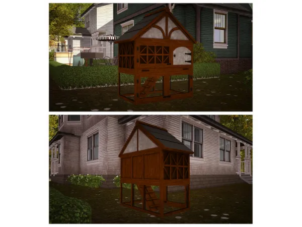 Deco Chicken Coop - The Sims 3 Custom Content