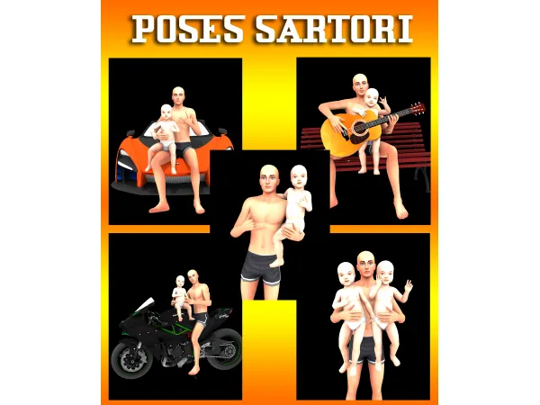Mix Dad 2 by lamontcreatorr - The Sims 4 Custom Content