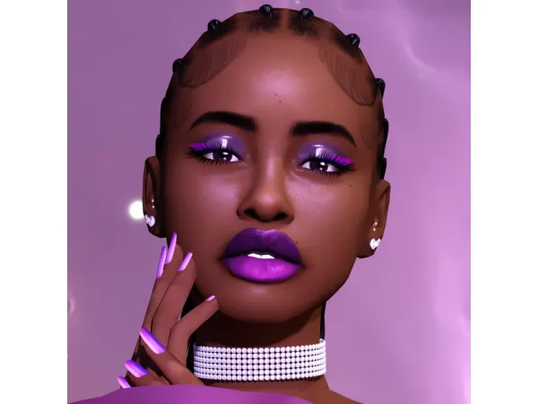 Maxis Match Solar Eyeliner and Lipgloss - The Sims 4 Custom Content