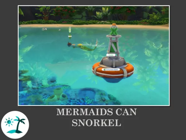 Maxis Match Mermaids Can Snorkel by Teknikah - The Sims 4 Custom Content