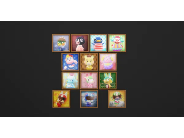 Maxis Match Animal Crossing Photos by HisnameisSamuel - The Sims 4 Custom Content