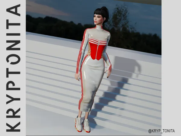 Alpha COLLECTION JULY by kryptonita - The Sims 4 Custom Content