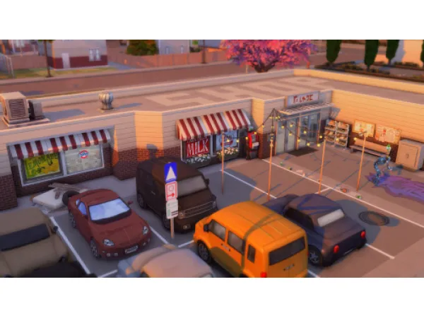 Maxis Match Mini Market No - The Sims 4 Custom Content