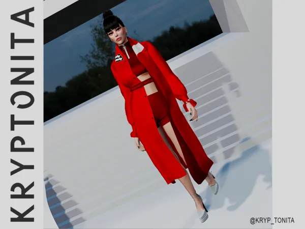 Alpha COLLECTION JULY by kryptonita - The Sims 4 Custom Content