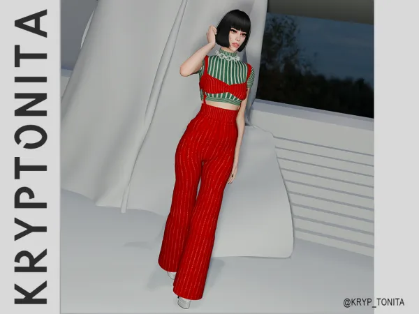 Alpha COLLECTION JULY by kryptonita - The Sims 4 Custom Content