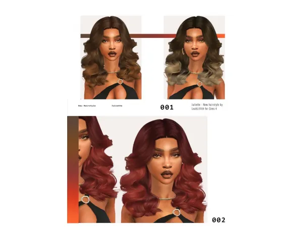 Juliette Hairstyle by LeahLillith