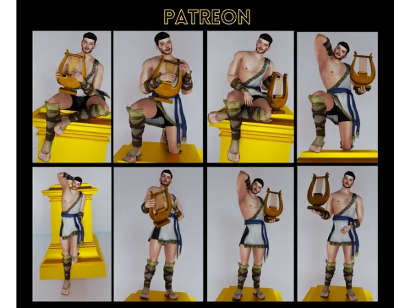 Mix Mister PosePack by Couquetts - The Sims 4 Custom Content