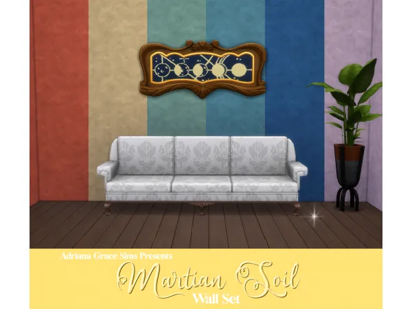 Maxis Match Martian Soil Walls for your Simmies - The Sims 4 Custom Content