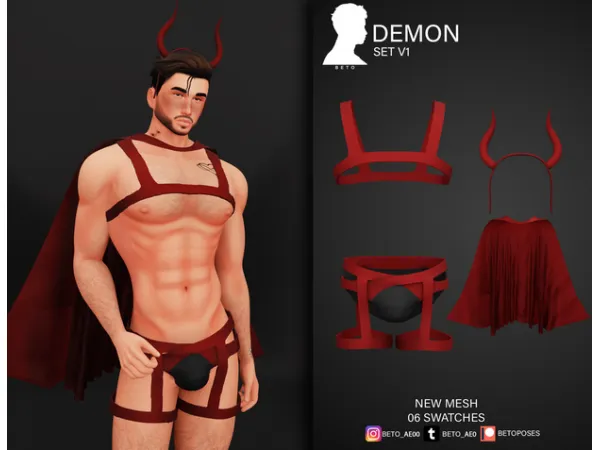 DEMON (SET) by Beto