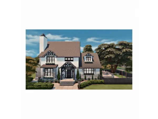 Mix Modern Tudor by Sooky88 - The Sims 4 Custom Content