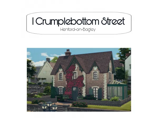 Mix 1 Crumplebottom Street by Sooky88 - The Sims 4 Custom Content