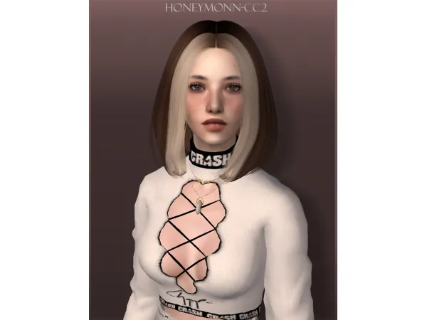 Simpliciaty Halle Hair Joanna Dress (Top Only) TS4TOTS2 - The Sims 2 Custom Content