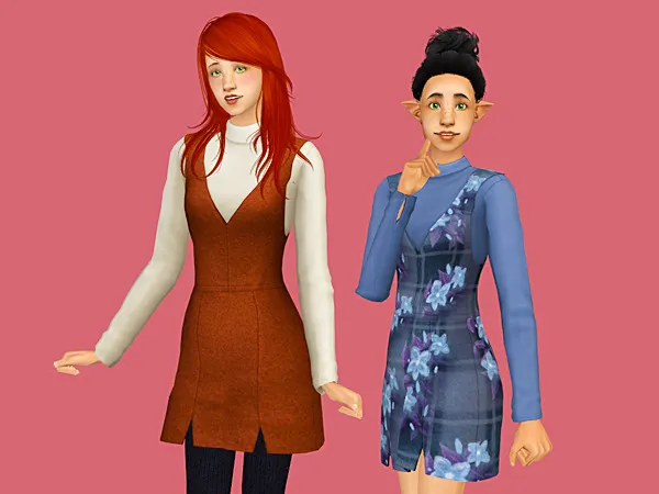 Skittlessims 4t2 GP10 Dress Tunic - The Sims 2 Custom Content
