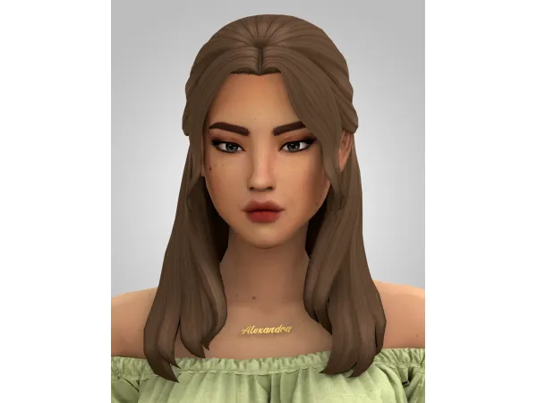 Maxis Match Marie Hair The Simmer by Aladdin - The Sims 4 Custom Content