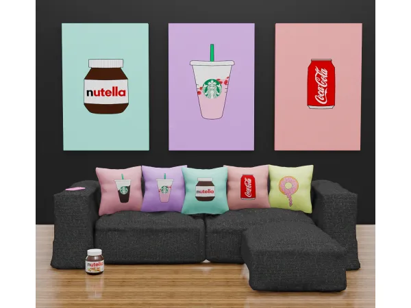 Alpha Basic Bxtch Decor by simmerkatex - The Sims 4 Custom Content