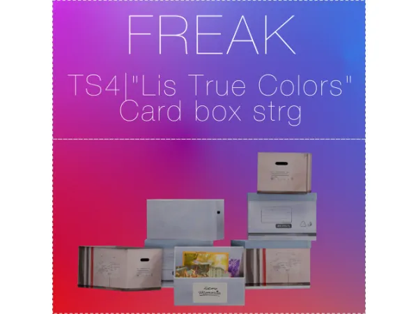 Mix Freak_LisTrueColors - The Sims 4 Custom Content