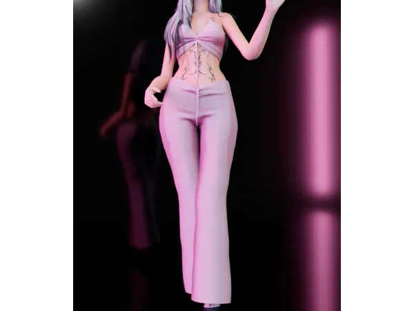 Alpha Maddy Outfit - The Sims 4 Custom Content