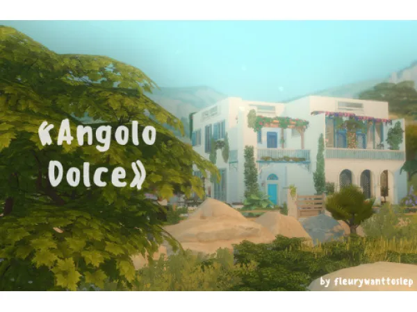 Maxis Match SleepyReni Angolo Dolce - The Sims 4 Custom Content