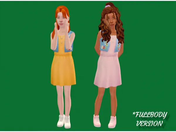 K83 4t2SP13DressVest CF Fullbody - The Sims 2 Custom Content