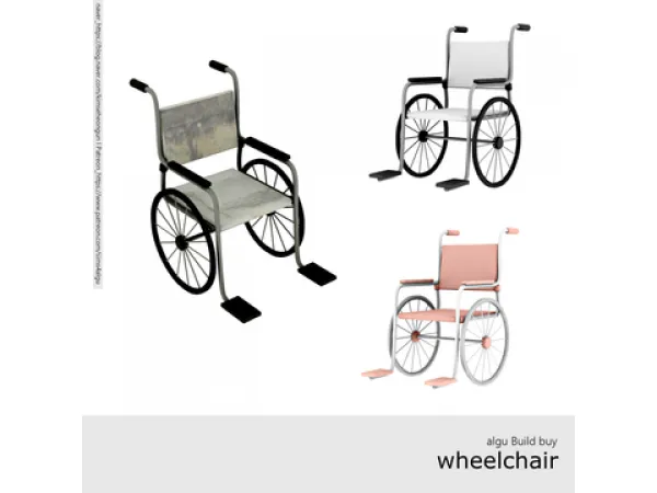 Mix (wheelchair) file fix by ALGU - The Sims 4 Custom Content