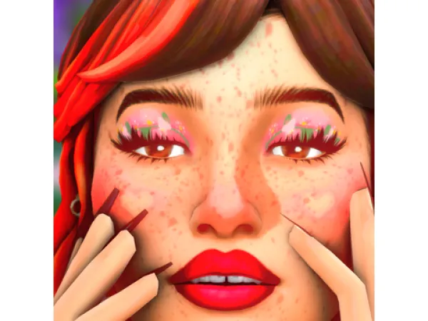 Maxis Match Summertime CAS Set by Arowen - The Sims 4 Custom Content